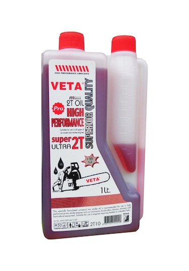 Veta 2T Yağ İki Zamanlı Motor Yağı Ölçekli 1Lt Pro