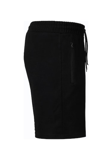 Trender Penye Erkek Şort 3096 Siyah