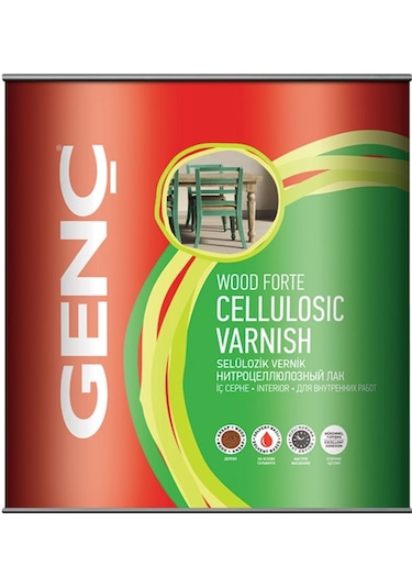 Genç Selülozik Parlak Vernik 3 KG - (Parlak - Mat - İpek)