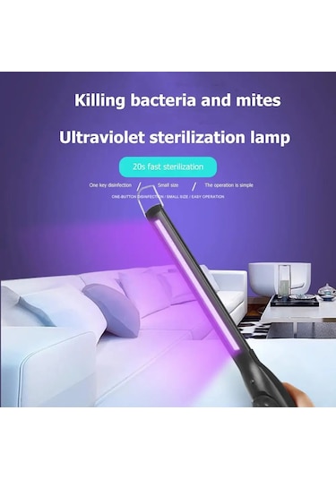 Lixiaqu01 Led Taşınabilir Uv Sterilizatör Mini Antiseptik Uv