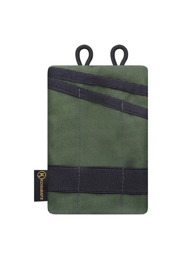 Zcjb Kosıbate H250 Dış Mekan Taşınabilir Kart Tutucu Anahtar Saklama Çantası Yeşil Yeşil