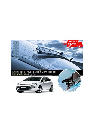 Fiat Punto Evo Muz Silecek Takımı 2009-2014 N11.786