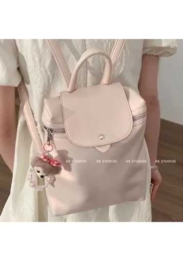 Zyzqstore Pembe Büyük Kapasiteli Bayanlar Sırt Çantası Rahat Çok Renkli Çok renkli