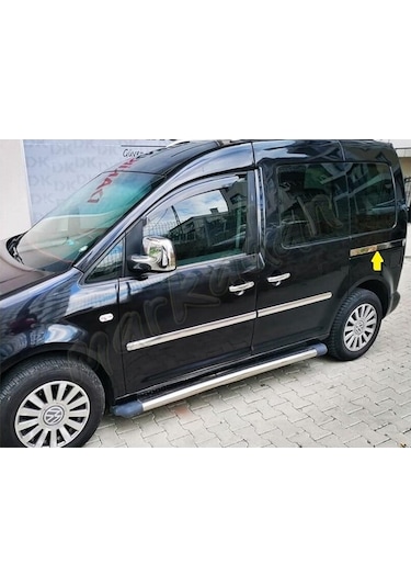 Db Chrome Vw Caddy Sürgülü Kapı Çıta Nikelajı 2004-2014 2 Parça P