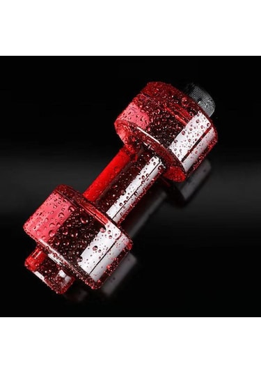 Dolıty Fitness Halter Ağırlığı Güçlü Su İçecekleri Şişesi 550ml-kırmızı