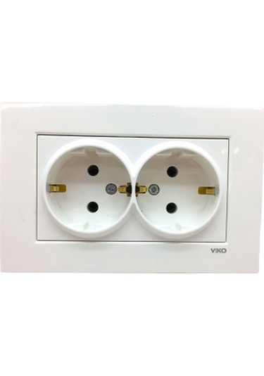 Viko Karre 2li Topraklı Priz 9096 7056 5306