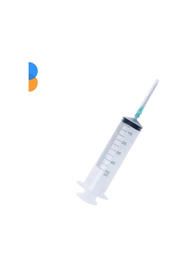 Genject 50ml 3p Contalı 3p Yeşil İğneli Enjektör 50'li Kutu