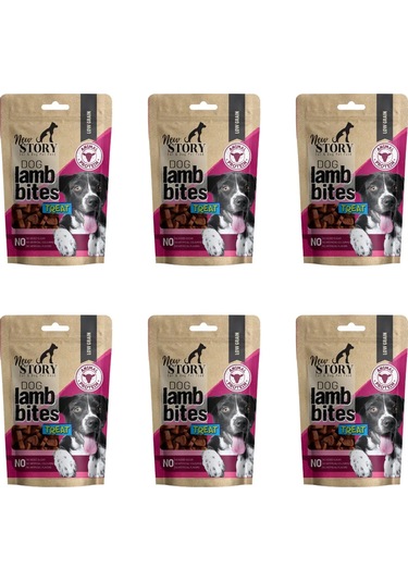 Dog Lamb Bites 6x80gr. Kuzu Etli, Köpek Ödül Maması