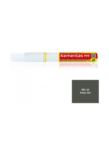 Tam Örtücü Rötuş Kalemleri 561 12 Koyu Gri Tam Örtücü Rötuş Kalemi-12515