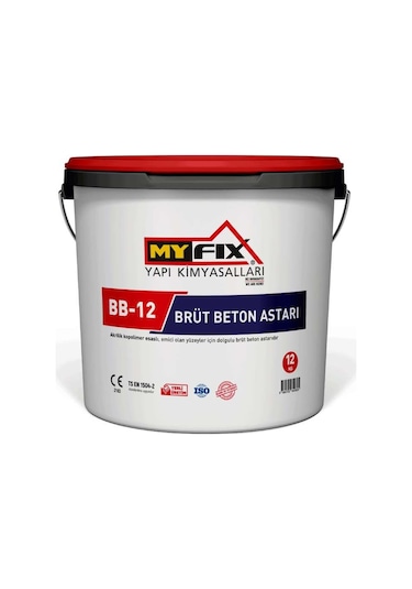 Myfix Brüt Beton Astarı 12kg 12 KG