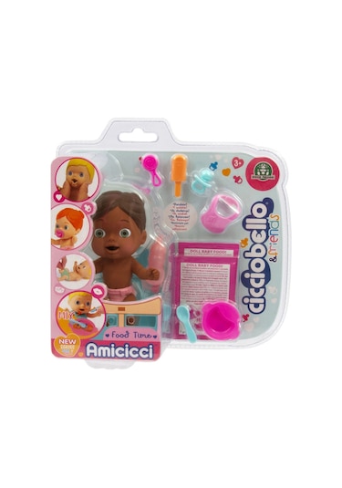 Cicciobello Amiccici Yemek Seti W3 Esmer Cc022000