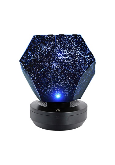 Yifomall 7 Renkli Yıldız Projektörü İle Bluetooth Hoparlör, Uzaktan Kumandalı Şarjlı Gölgeleme Lambası, Romantik Atmosfer Oluşturucu