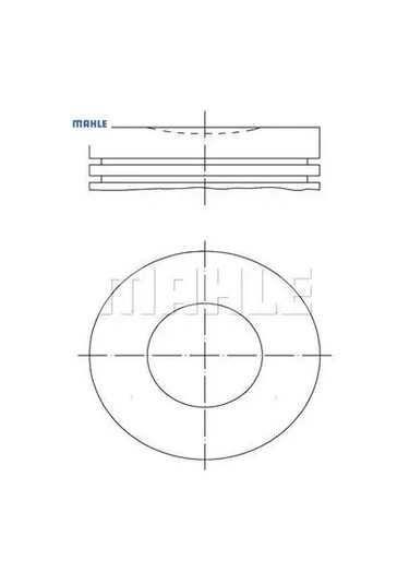 Piston Segman 85,00m+0,60 206-307-406 2.0 16v Ew10