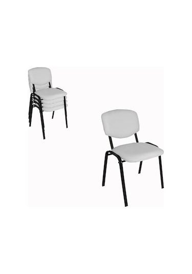 Üst Üste Konan Mutfak ve Balkon Sandalyesi (4 Adet)