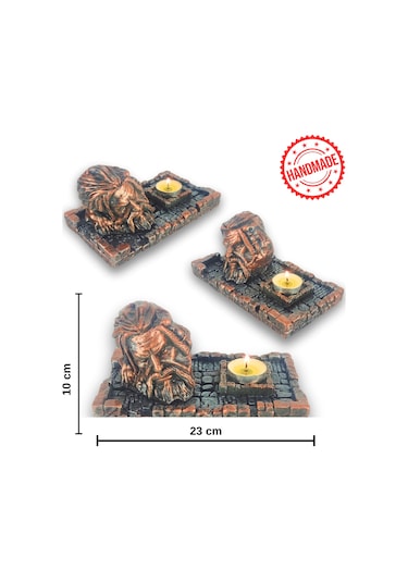 Zeus Çubuk Tütsülük Ve Tealight Bakır