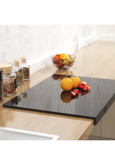 Sones Mutfak Tezgahı Akrilik Kesme Tahtası Tezgah Dudaklı 45 X 35cm