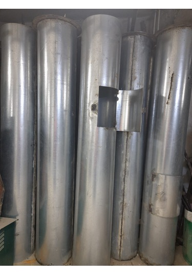 Galvanizli Flanşlı 2mm/2x1mtlik Boru