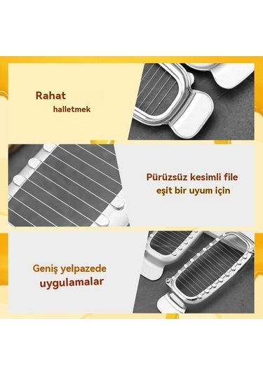 2024 Geliştirilmiş Paslanmaz Çelik Peynir Ve Tereyağı Dilimleyici, Elde Taşınabilir Çok Amaçlı Kesici Diğer