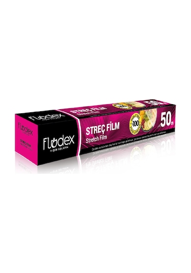 Flodex Streç Film 50 Metre x 8 Adet