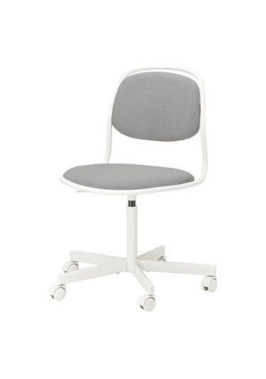 Örfjäll Beyaz-vissle Açık Gri Çalışma Sandalyesi