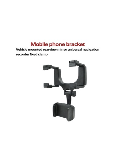 Springsun Araç Geribakış Aynası Telefon Tutucu - Navigasyon Ve Telefon İçin Kolay Kurulumlu Abs Taşıyıcı Diğer