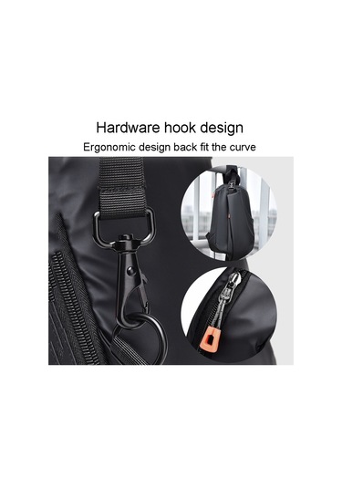 Sones Weıxıer 6013 Günlük Tek Omuzlu Çapraz Çantalar Çok İşlevli Motosiklet Spor Göğüs Çantası Gri