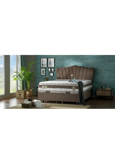 Nivabaza Çift Ve Tek Kişilik Baza Başlık Yatak Majesti Set