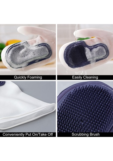 Konesam Ev İşleri İçin Çok Amaçlı Temizlik Eldiveni - Bulaşık, Zemin Ve Araba Temizliği İçin Pratik Ve Dayanıklı