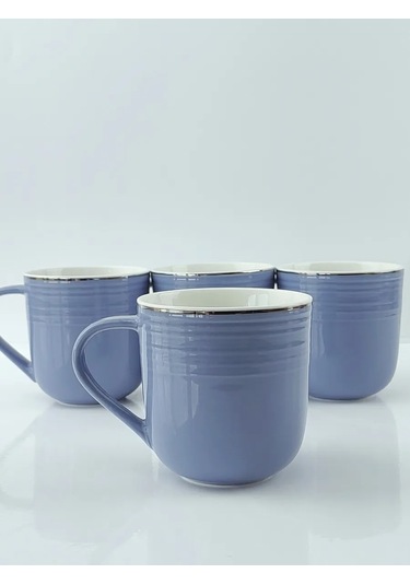 Fıoretta Çay Kupası Seti 4 Parça 400 Ml 320980046 Açık Mavi