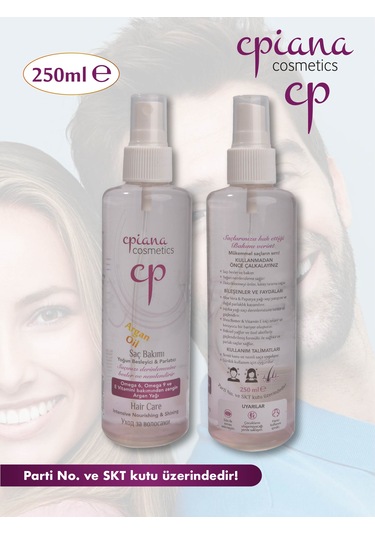 Cpiana Argan Yağlı Saç Bakım Yağı 250 ML