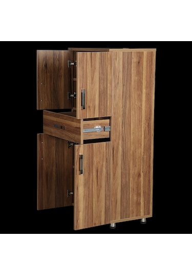 Çok Amaçlı 12678 Dolap 130 Luk Hard Parlak Carden Suntalem 1 Çekmece Lyapım