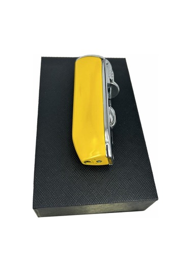 Parmida 3 Jet Torch Puro Çakmağı Sarı Metal
