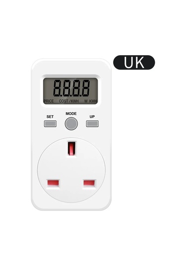 Juanjuandijital Wattmetre Enerji Ölçer 230v 16a Soket Analizörü Ab/ing/abd/br/fr Turuncu