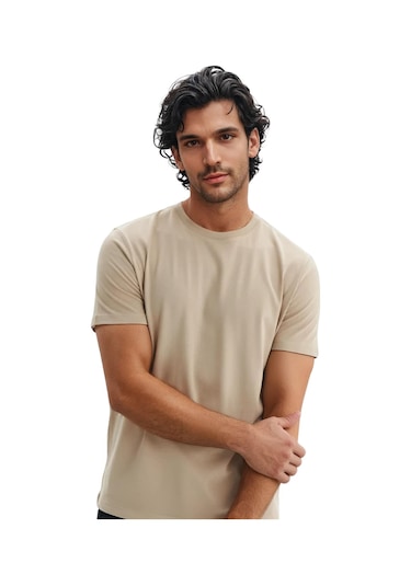 Ar-ma Erkek Bisiklet Yaka Tişört Regular Fit Pamuk Süprem Basic Baskısız Y31344408002 Gri 2XL Ar-ma Erkek Bisiklet Yaka Tişört Regular Fit Pamuk Süprem Basic Baskısız Y31344408002 Gri 2XL