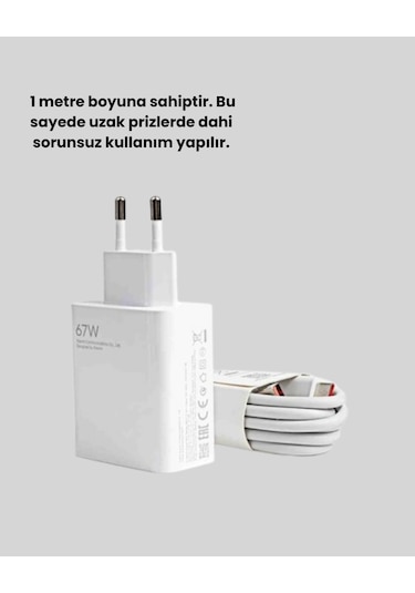 Mey Najmaddin 67 Watt Type C Turbo Şarj Seti Najmaddin