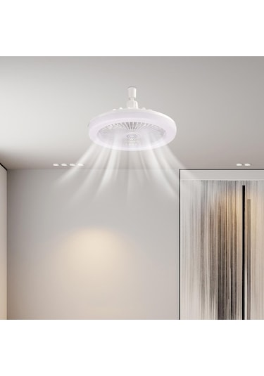 Trendooze Vantilatörü Tavan Suntek Magideal Led E27 So Sıcak Işık