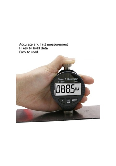 Pazly Elektronik Dijital Sertlik Ölçer, 0-100 Ha A Model, Plastik/kauçuk/silikon Diğer