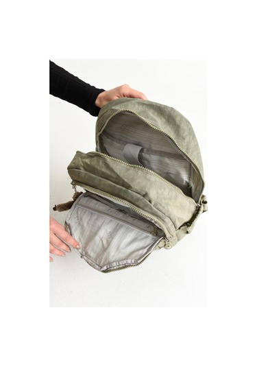 Klinkır Hafif Kadın Sırt Çantası 38 28 Cm Günlük Kullanım İçin İdeal Çok Cepli 001