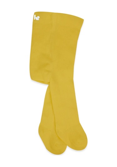 Bistyle Penye Tekli Külotlu Çorap Bs1001 Açık Hardal 001