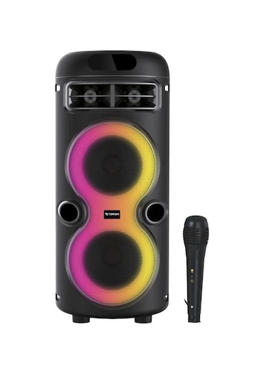 Torima D41 RGB Işıklı Mikrofonlu Bluetooth Hoparlör
