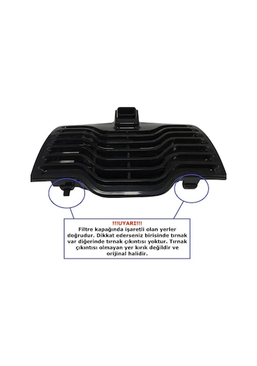 Arzum Ar406014 Olimpia Prime Hava Çıkış Filtre Kapağı Ar406014