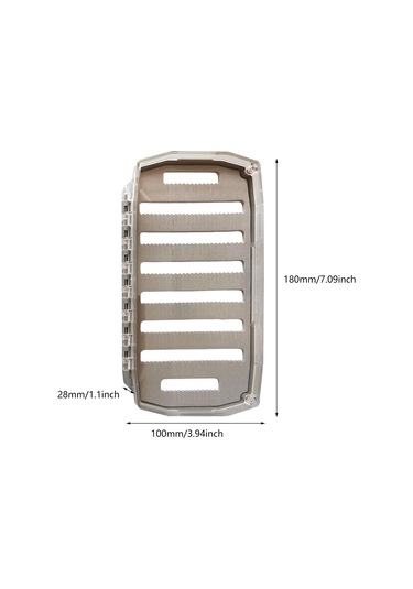 Suntek Fly Box Sinek Takımı Saklama Kutusu Balıkçı Gri-l
