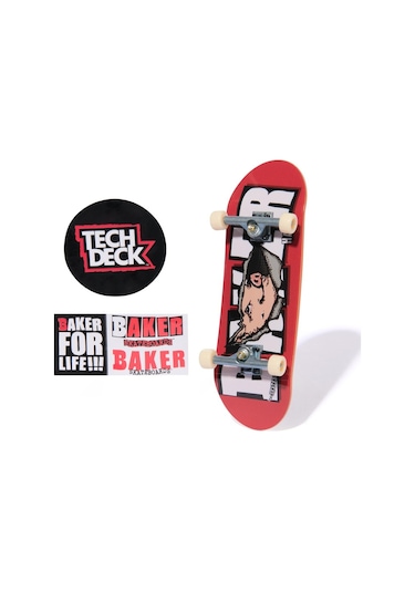 Tech Deck Baker Brand Logo Domuz Grafik Parmak Kaykay