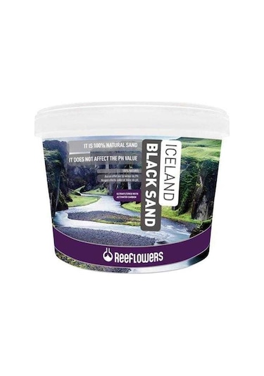 Reeflowers Iceland Black Sand 3-5 Mm 7 Kg