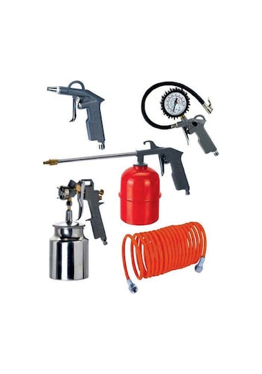 Cmc Kompresör Havalı Alet Seti 5 Li