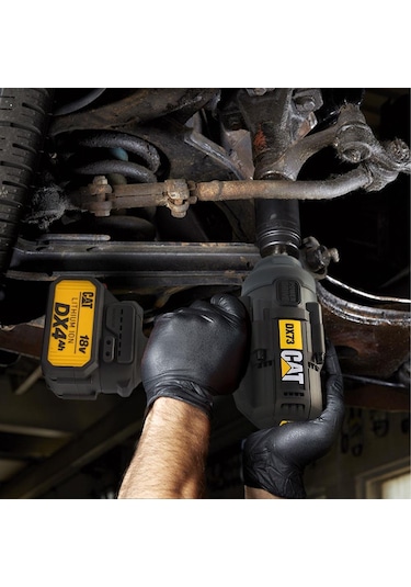 Cat DX73 18 V 4.0 A 1700/2100 NM Çift Akülü Kömürsüz Şarjlı Somun Sıkma