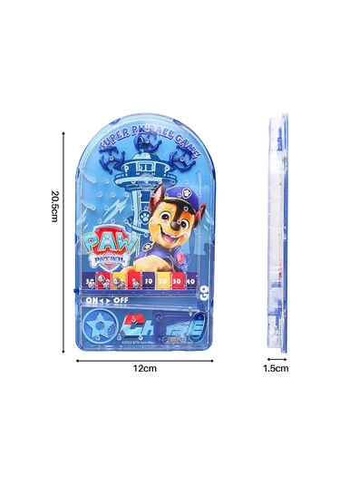 Pinball Paw Patrol Eğitici Retro Oyuncak Mavi