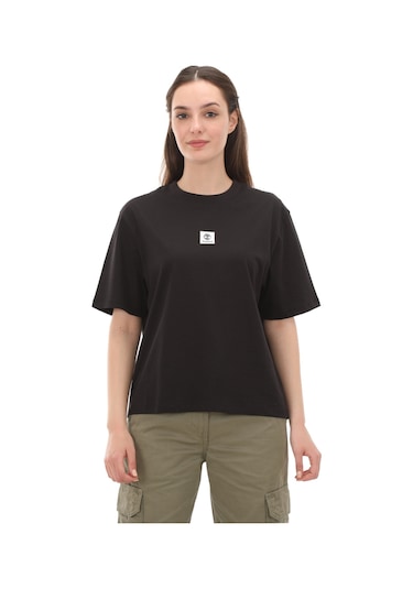Timberland Short-sleeve Tee Siyah Kadın T-shirt Siyah
