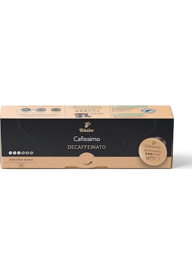 Tchibo Cafissimo Caffe Crema Decaffeinato Kapsül Kahve 10'lu