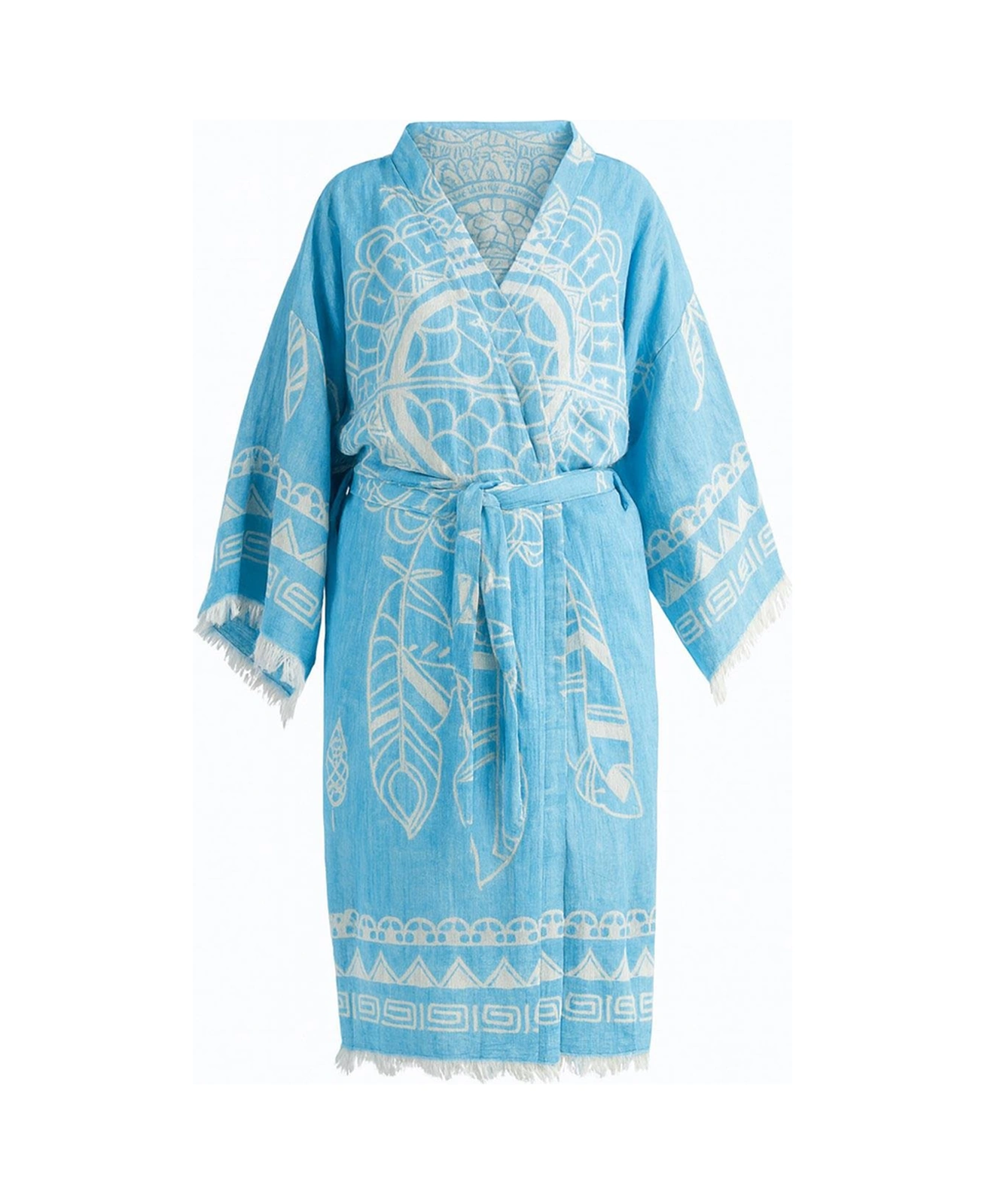 Brandsmithshop Mavi Dreamcatcher Kimono Çok Renkli